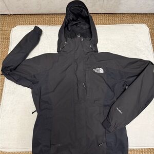 The North Face Hyvent Women’s Black Hooded Ski Jacket